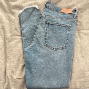 7 For All Mankind Women's Blue Jeans